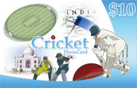Cricket Phone Card $10